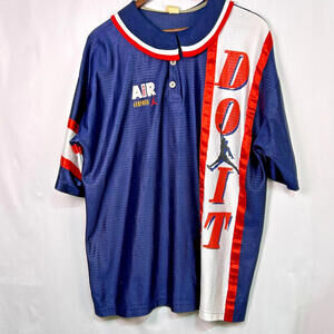 Vintage Jordan Air Jumpman Mesh Jersey Y2K Basketball Streetwear Mens